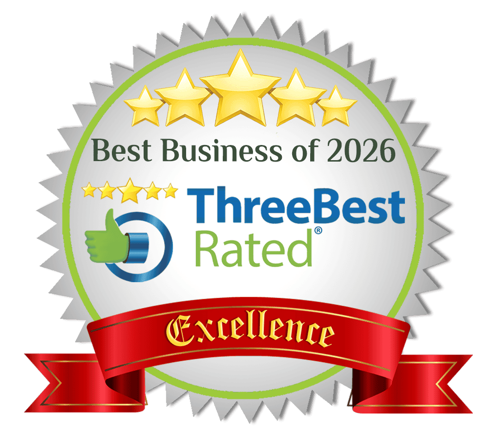 Three Best Rated Award 2026 Badge